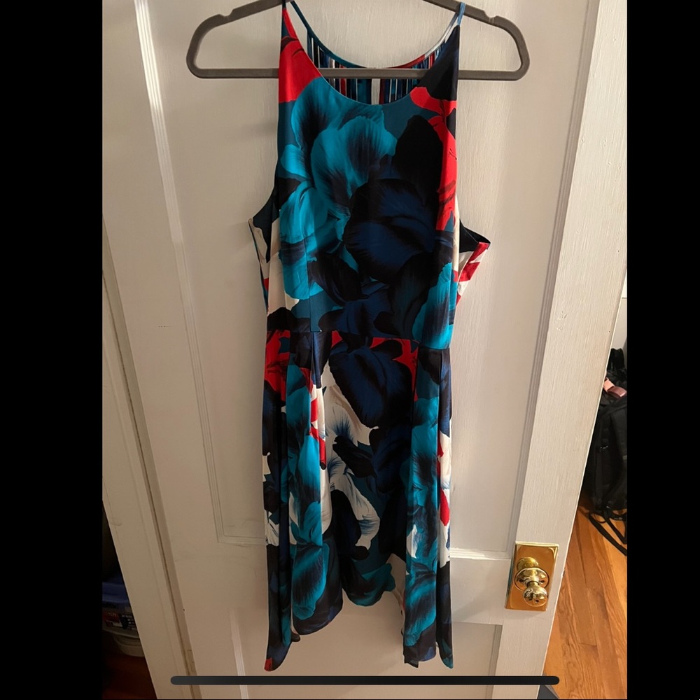 Antonio Melani Floral midi dress